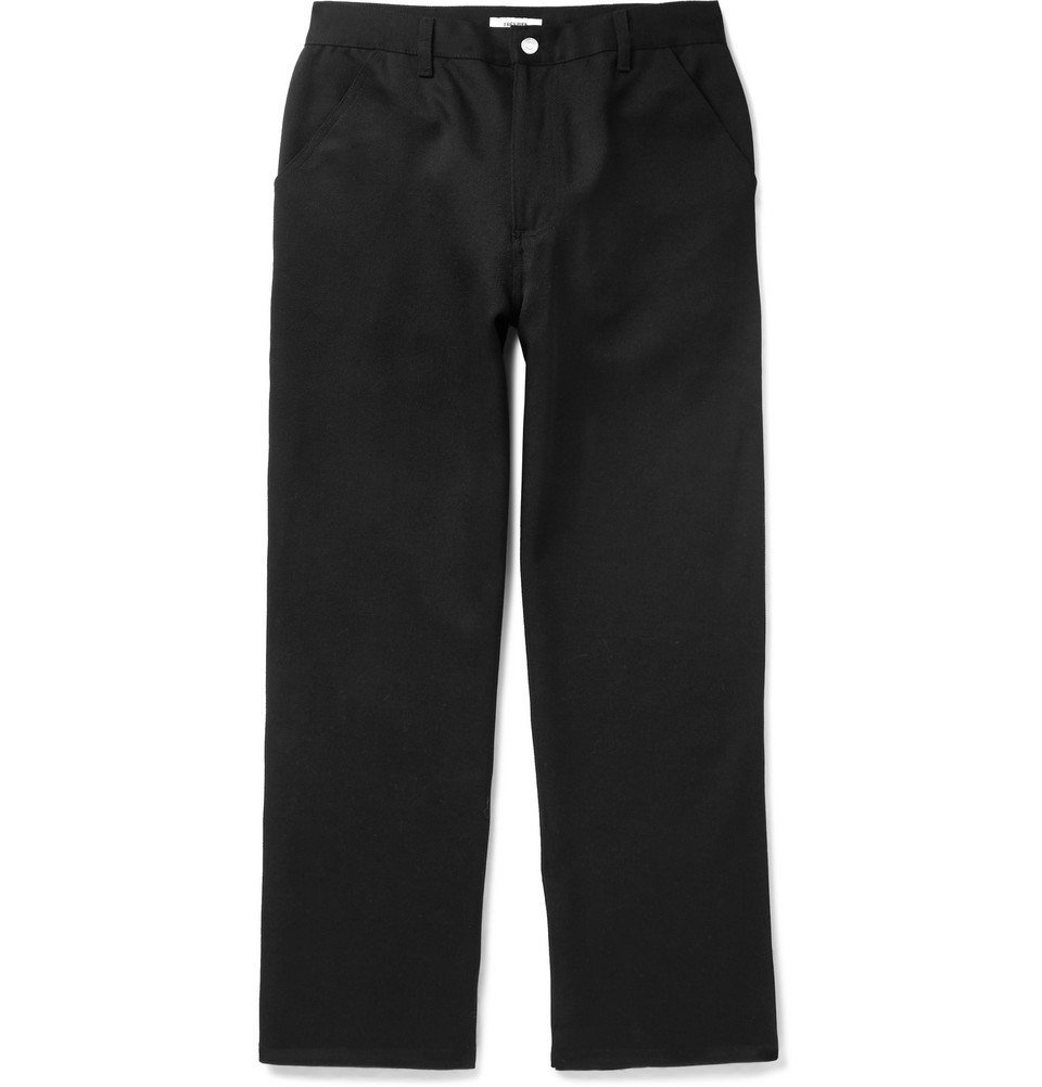 Très Bien - Carpenter Woven Wool Trousers - Men - Black Très Bien