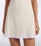 Posse Tabitha embroidered minidress
