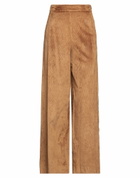 Alessia Santi Womens Pants Camel
