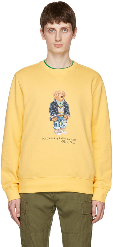 Photo: Polo Ralph Lauren Yellow Cotton Sweatshirt