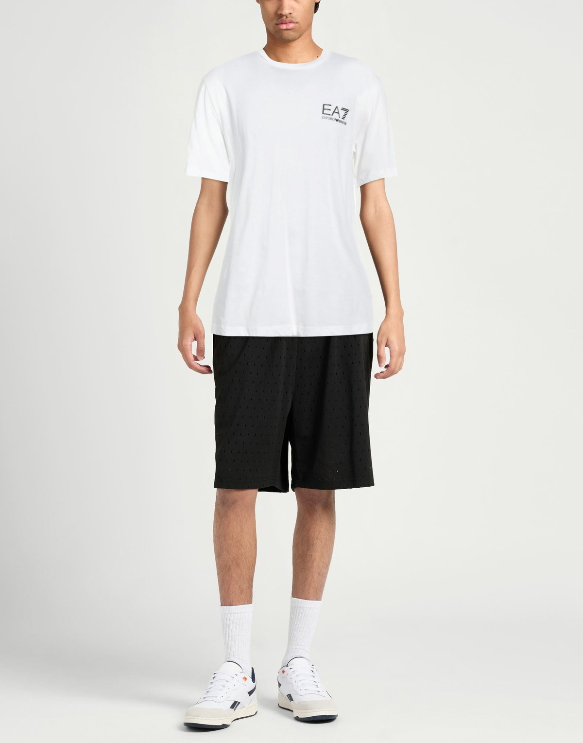 Ea7 Mens T-shirt in White