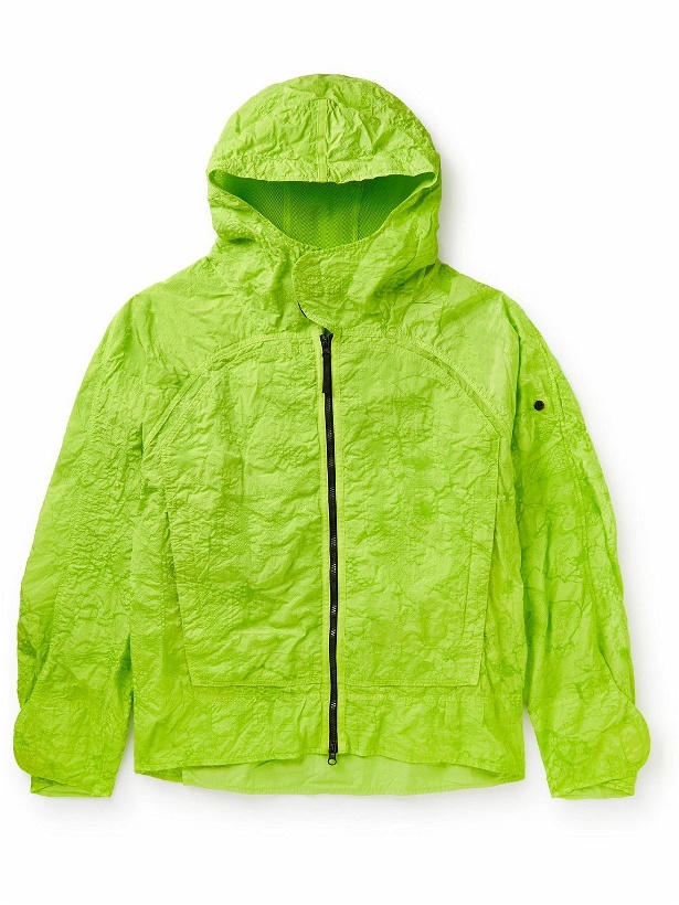 Photo: Stone Island Shadow Project - Logo-Appliquéd Crinkled Reps Nylon Hooded Jacket - Green