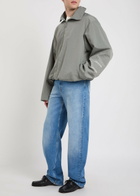 Calvin Klein Preston High-neck Nylon Jacket Grey