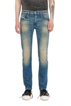 Diesel Slim Jeans Regular Waist 2019 D-Strukt, Medium blue, Zip fly