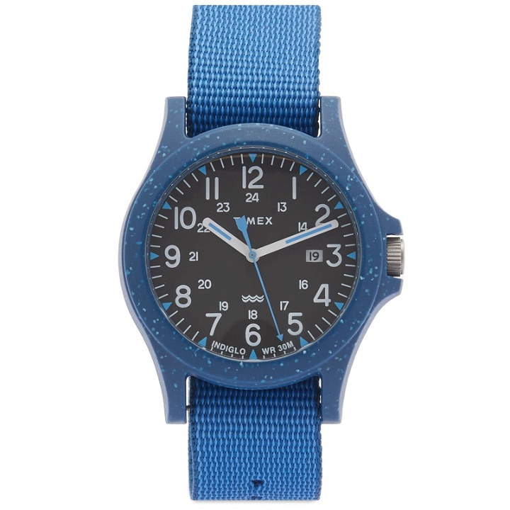 Photo: Timex Men's Expedition Acadia 40mm Watch in Blue