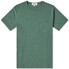 YMC Men's Wild Ones Striped T-Shirt in Green/Grey