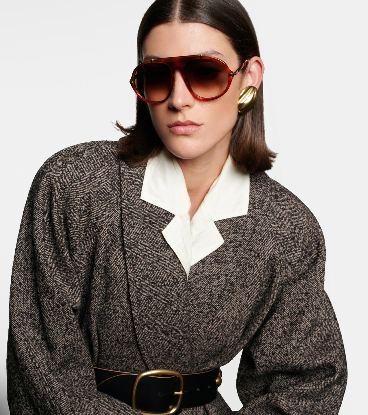 Chloé Aly aviator sunglasses