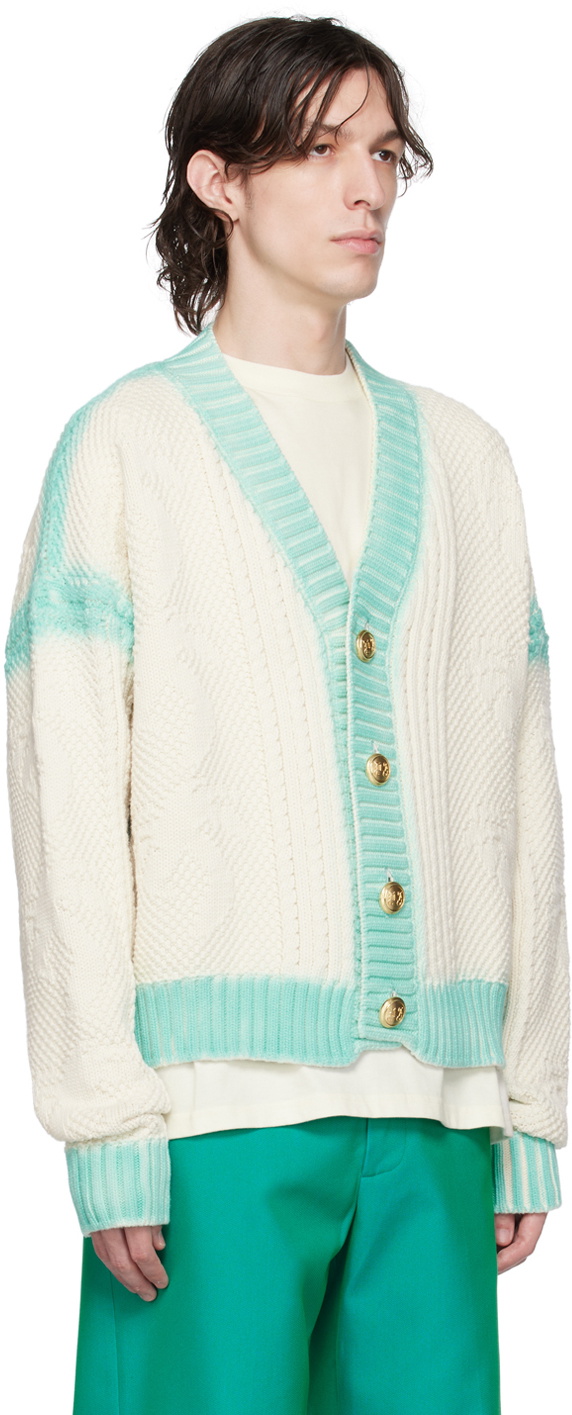 トップス PARM ANGELS fire pattern cardigan Defective】Palm Angels Fire Pattern Cardigan