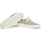 Fear of God - Mesh-Trimmed Suede Sneakers - Gray