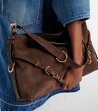 Givenchy Voyou Medium suede shoulder bag