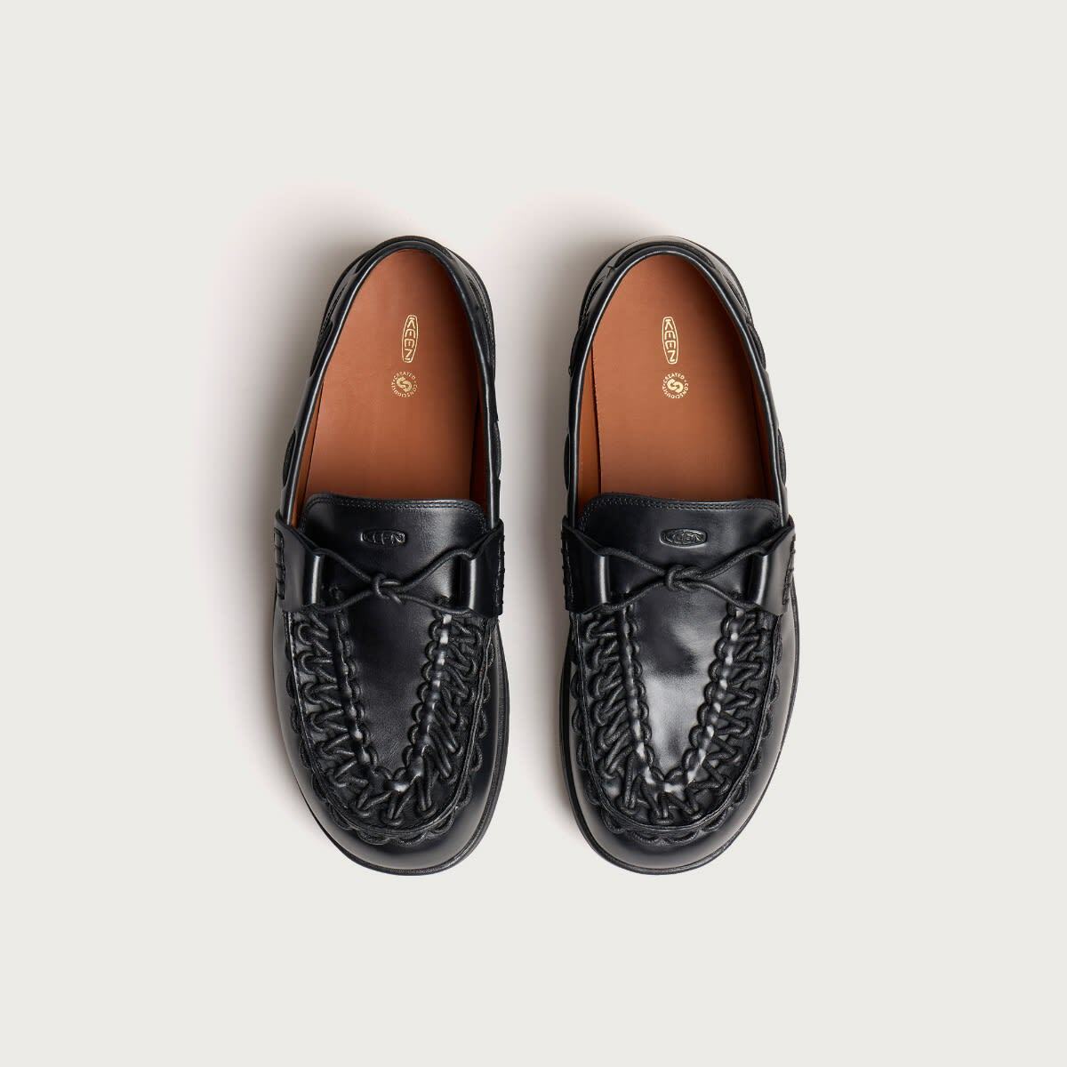 Keen Men's Uneek Loafer in Nocturnal Black