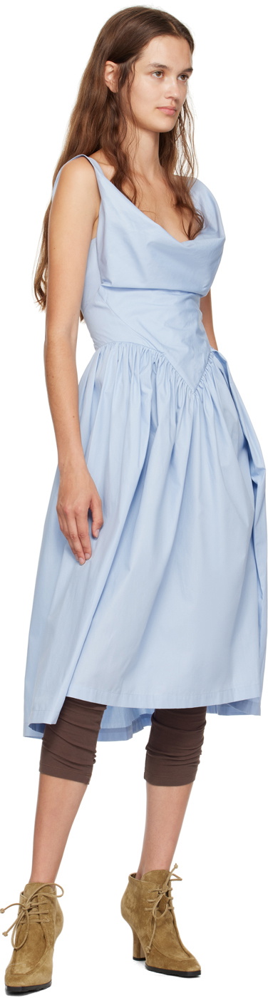 Vivienne Westwood Blue Sunday Midi Dress Vivienne Westwood