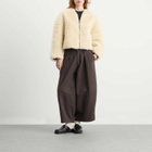 Girls of Dust Women's Shetland Fleece Jacket in Ecru