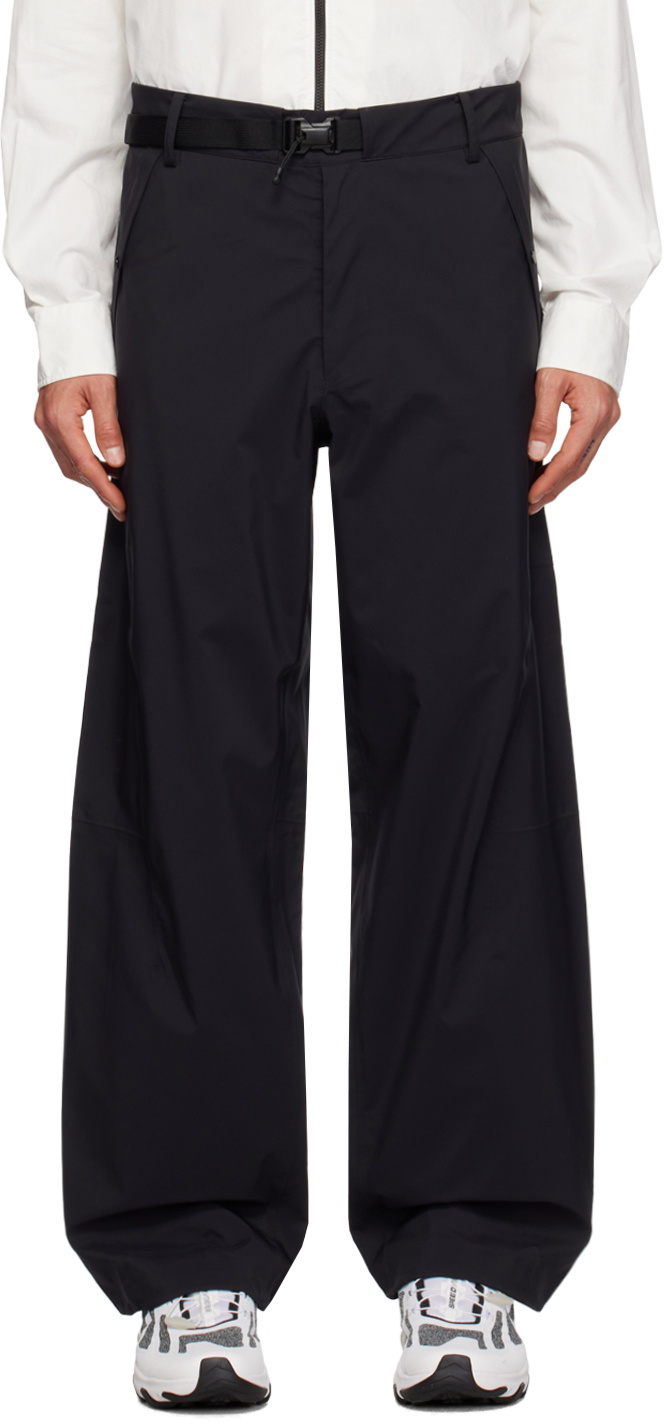 C.P. Company Black Belt Trousers