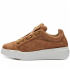 Max Mara Women's Maxisf Cour Sneakers in Tobacco