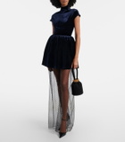 Alaïa Velvet minidress