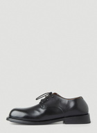 Tello Lace Up Shoes in Black