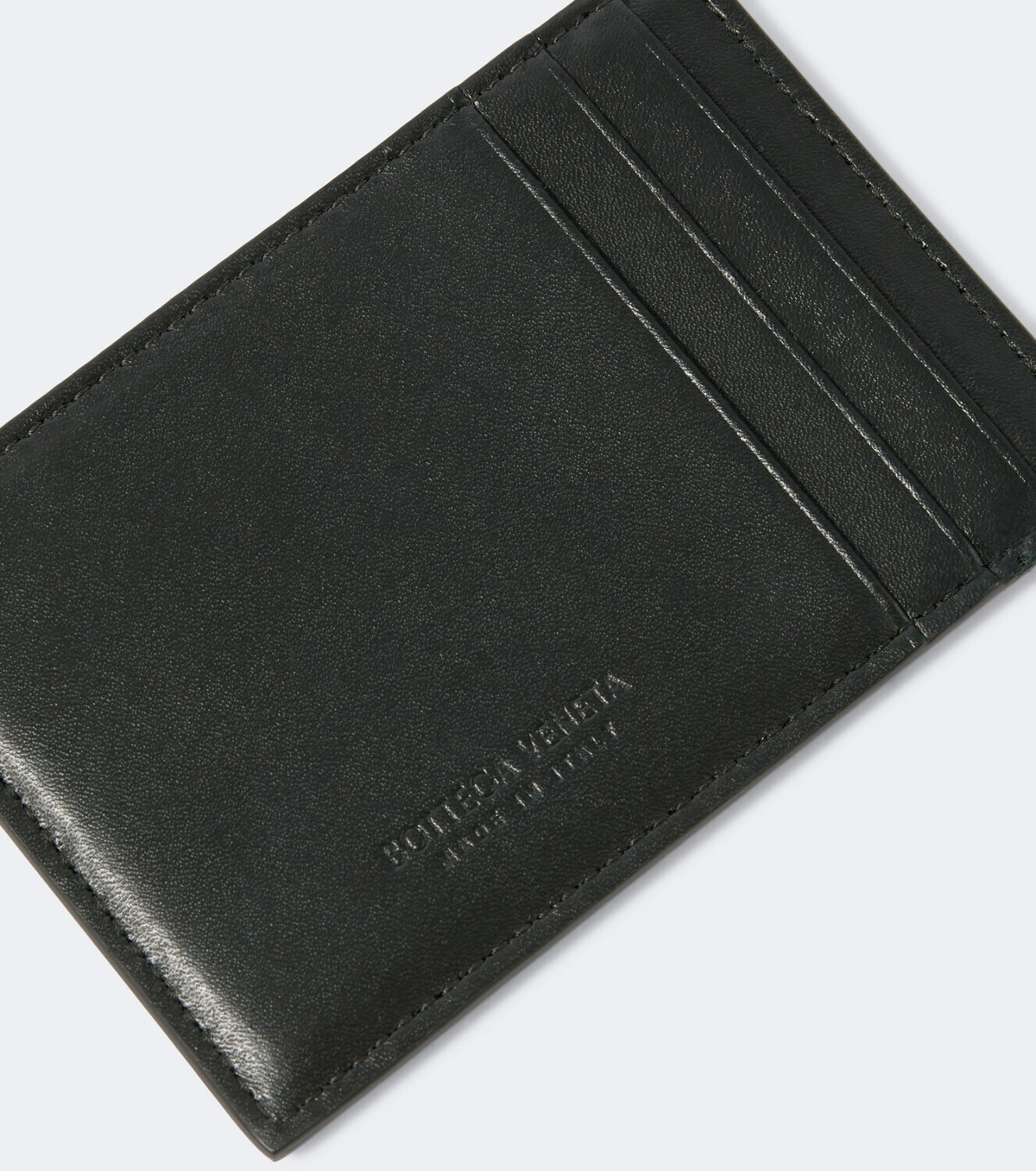 Bottega Veneta Cassette Intreccio leather card holder