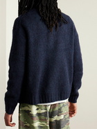 Acne Studios - Kabriel Logo-Embroidered Wool Cardigan - Blue