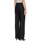 Studio Nicholson Black Quarte Tailored Trousers