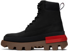 Moncler Black Mon Corp Boots