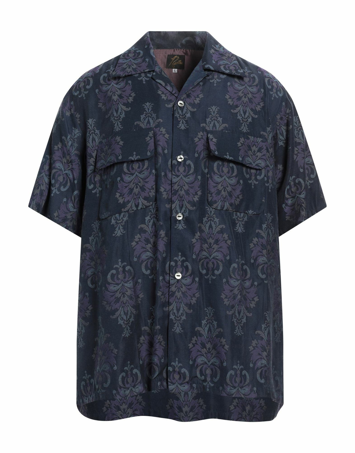 Needles Mens Shirt in Navy