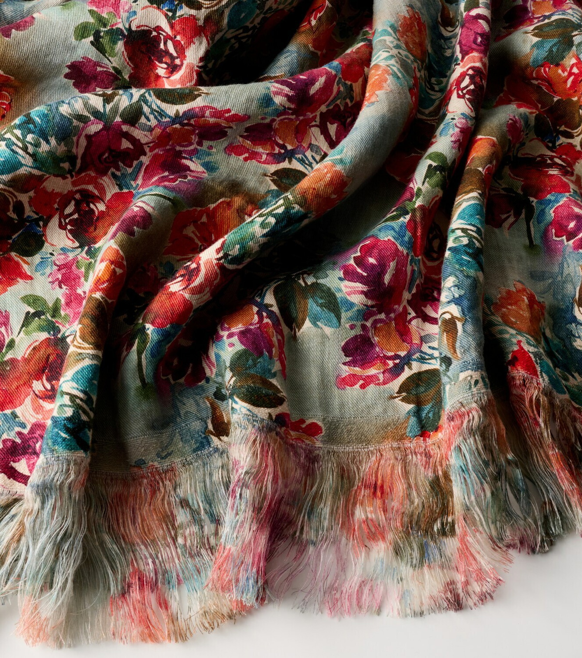 The House of Lyria Tormento floral linen tablecloth