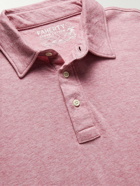 Faherty - Cloud Pima Cotton and Modal-Blend Jersey Polo Shirt - Pink