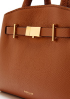Demellier The Small Hudson Grained Leather top Handle bag - Tan - One Size