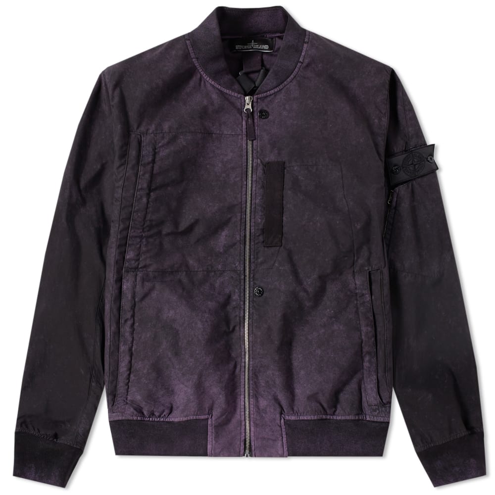 Stone Island Shadow Project Garment Dyed Bomber Jacket Stone Island