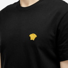 Versace Men's Embroidered Medusa T-Shirt in Black