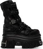 VETEMENTS Black New Rock Edition Gamer Boots