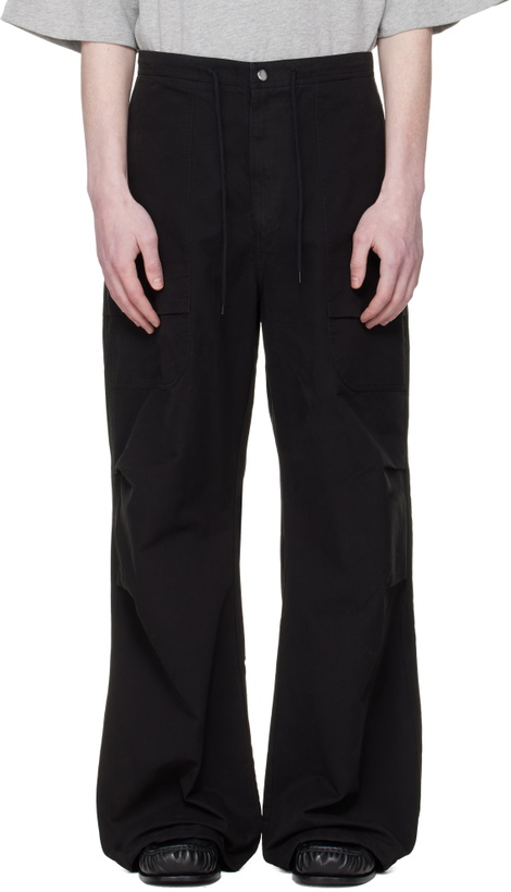 Photo: Entire Studios Black Barren Cargo Pants