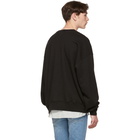 Amiri Black Crane Sweatshirt