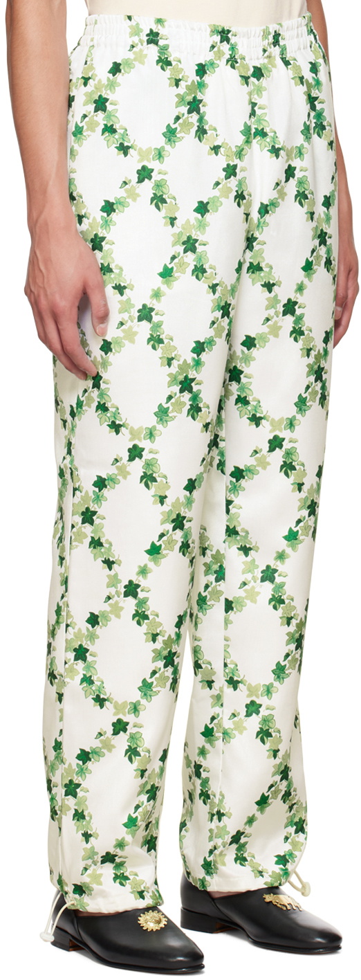 Tanner Fletcher White Ivy League Lounge Pants