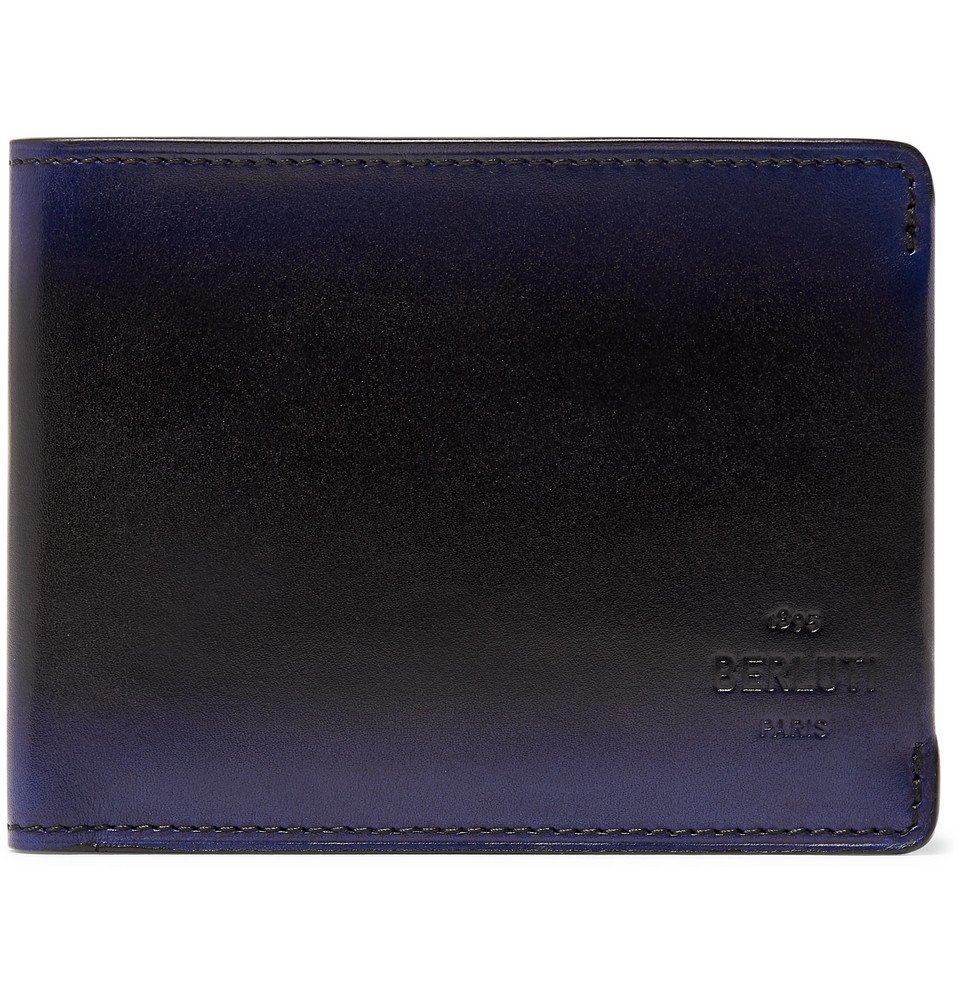 Berluti - Essentiel Epure Leather Billfold Wallet - Black Berluti