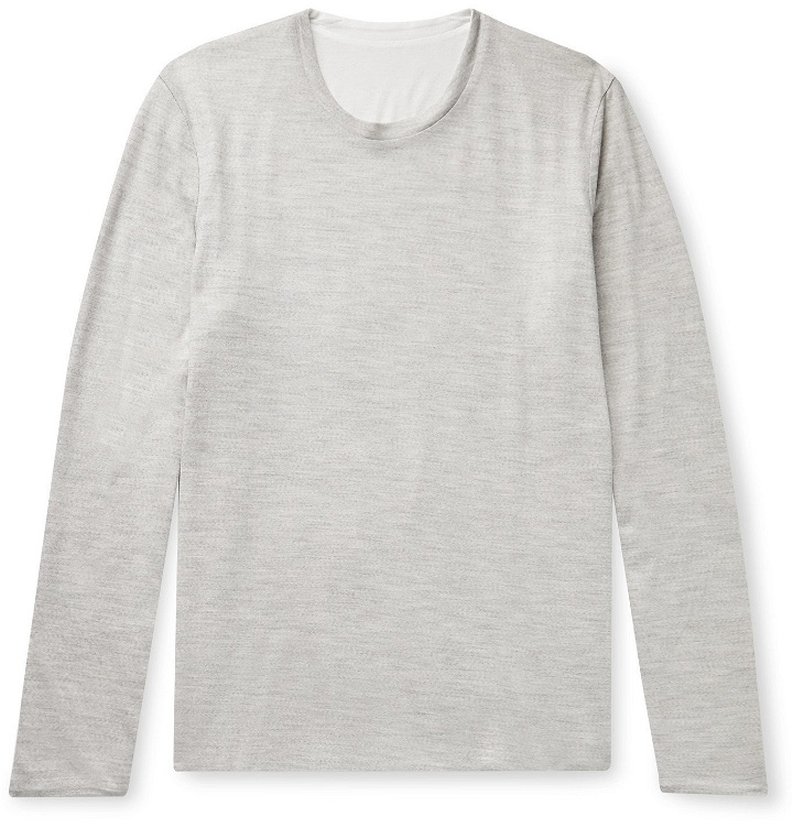 Photo: Sease - Reversible Cotton-Jersey Sweater - Gray