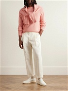 Altea - Cotton and Cashmere-Blend Sweater - Orange