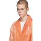 Acne Studios Orange Relovo S Seer Shirt