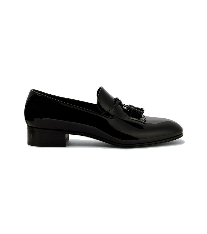 Photo: Gucci - Tasseled patent leather loafers