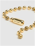 MARC JACOBS Monogram Ball Chain Collar Necklace