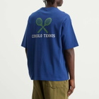 Diadora Men's x Palmes Legcay II T-Shirt in Blue Limonges