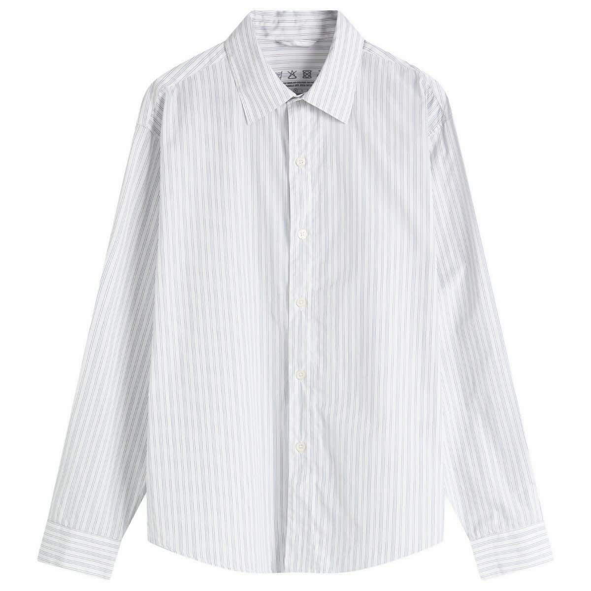 mfpen Men's Common Stripe Shirt in Financial Stripe mfpen