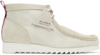 Clarks Originals Off-White WallabeeBt 2.0 Boots