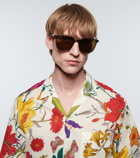 Gucci - Square-frame acetate sunglasses