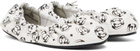 Rombaut White Aura Ballerina Flats