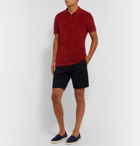 Orlebar Brown - Jarrett Slim-Fit Cotton-Terry Polo Shirt - Red