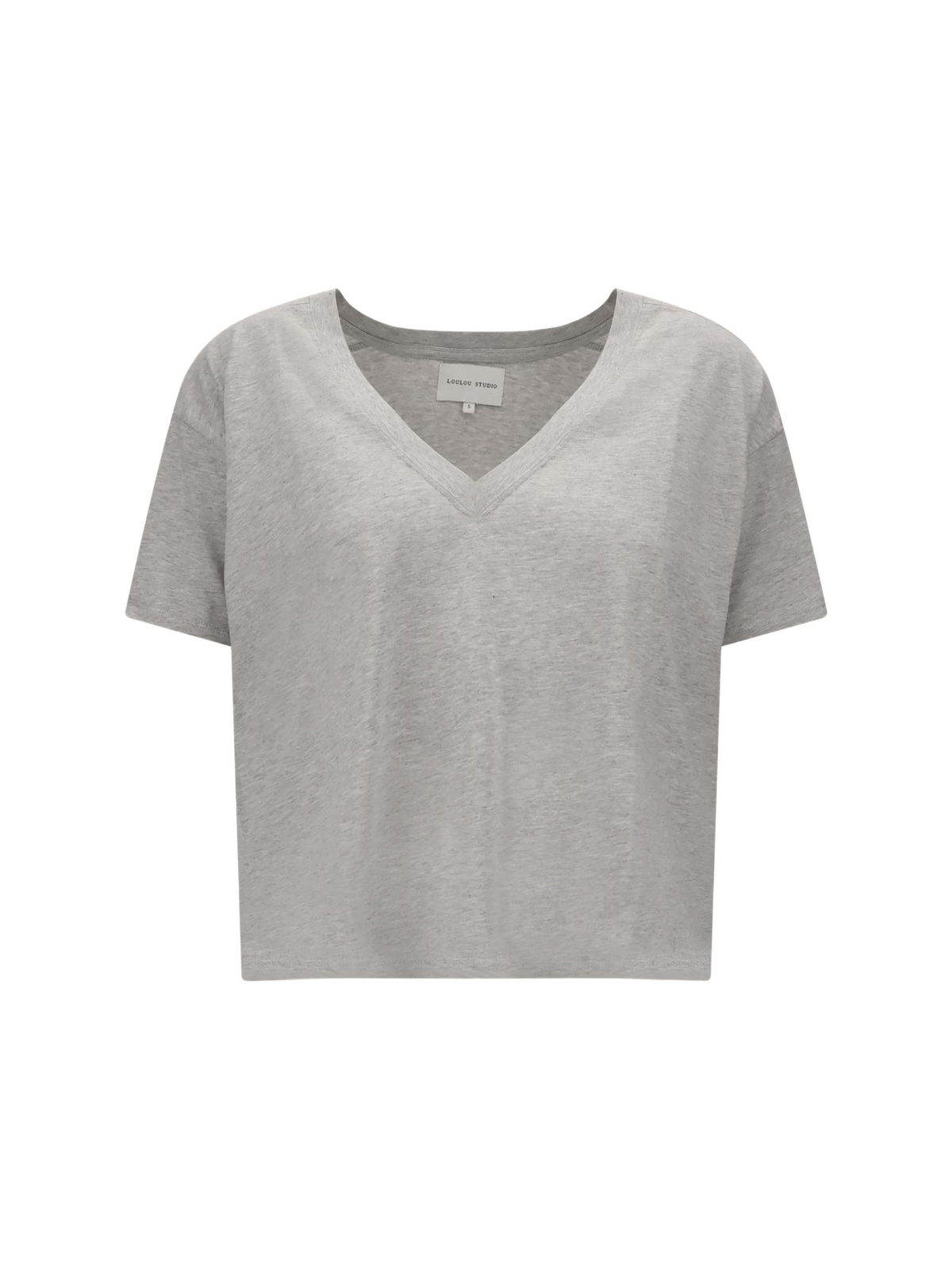 Loulou Studio Black Ortigia T-shirt Loulou Studio