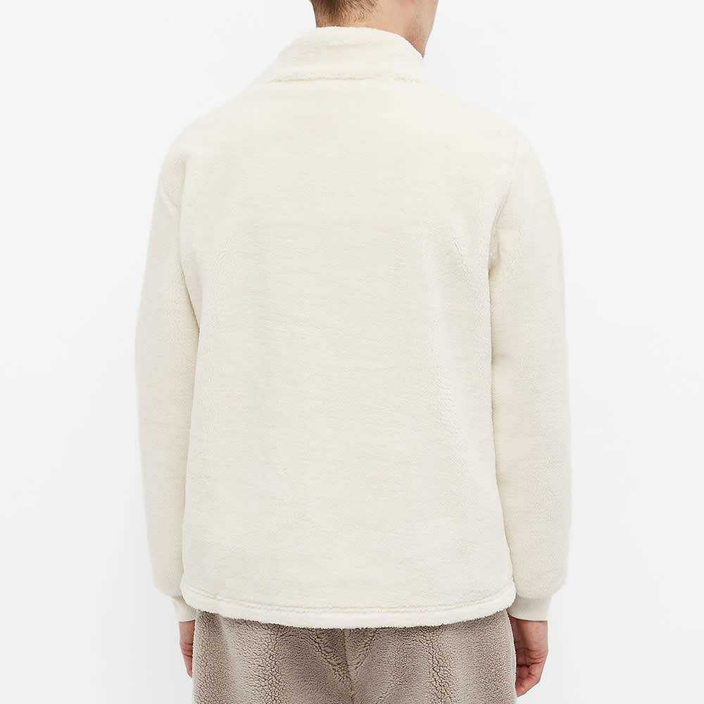 Mki sherpa quarter zip off white sale