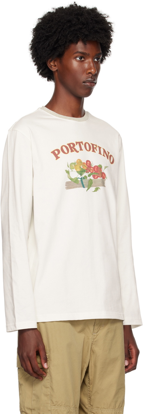 Kijun Off-White 'Portofino' Long Sleeve T-Shirt
